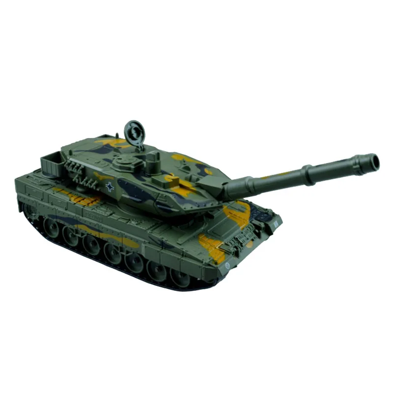 

German Leopard 2A6 Main Battle Tank Military Car Alloy Pull Back Flashing Lighting Toys For Children Cars Toy