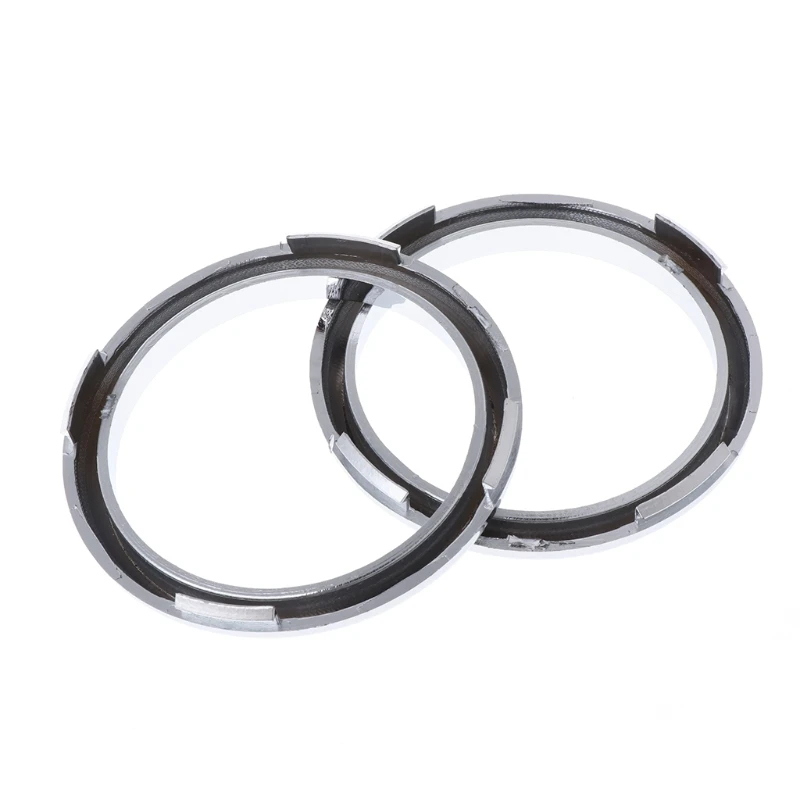 

New 1 Pair ABS Chrome Front Fog Light Lamp Cover Trim For Ford Focus 2 Mk2 2009-2012 qyh