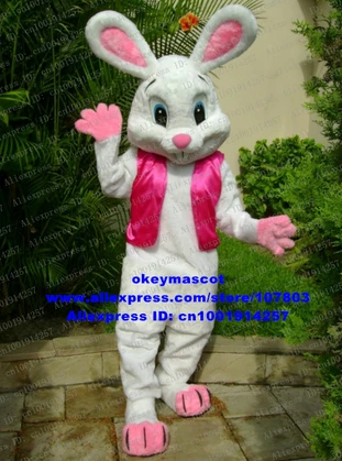 

mascot NEW EASTER BUNNY MASCOT COSTUME Bugs Rabbit Hare Cartoon Character Mascotte Suit No.1769 Free Ship