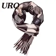 2016 Fashion Brand plaid knitted men scarf winter autumn scarfs cashmere tassel scarves A3A17531