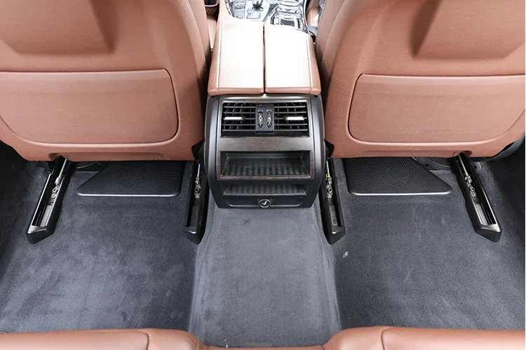 2 шт. ABS автокресло черного цвета на выходе воздуха выходное отверстие защитную крышку отделкой для BMW 5 серия F10- аксессуары