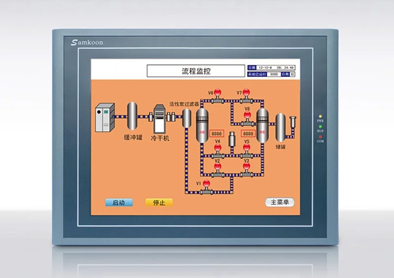 SK-121FE SK-121FS samkoon HMI Сенсорный экран 12," дюймов в коробке