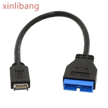 

USB 3.1 Front Panel Header to USB 3.0 20Pin Header Extension Cable 30cm for ASUS Motherboard computer cable