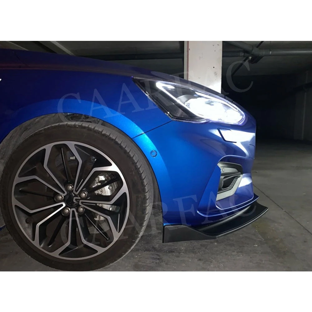 Высококачественная накладка на передний спойлер из АБС пластика для Ford Focus седан