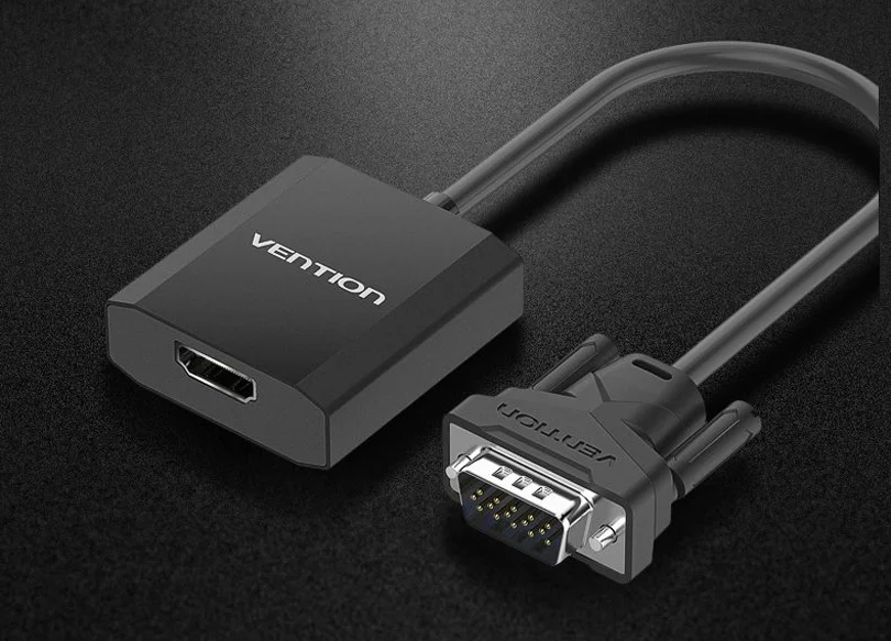 Vention VGA конвертер HDMI кабель аналоговый AV цифровой преобразователь адаптер с аудио 1080 P для портативных ПК к HDTV проектор