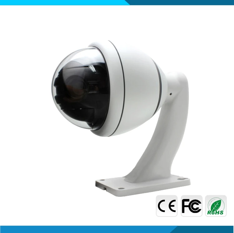  1080P 4 in 1 output Auto Tracking 10X Zoom/Pan/Tilt mini outdoor ptz dome camera support IP66 with 
