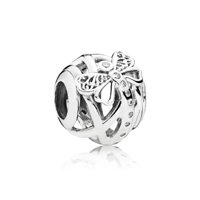 

Kristie 100% 925 Sterling Silver 1:1797025CZ DREAMY DRAGONFLY CHARM Bracelet Free Shipping