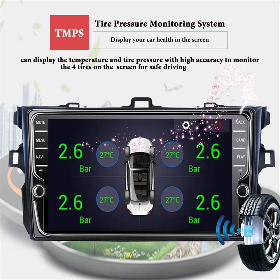 Sale 8 inch Android 9.1 For 2006 2007-2009 2010 2011 2012 Toyota Corolla Car GPS Multimedia Player With carplay 4G+64G Tape Recorder 3 Sale 8 inch Android 9.1 For 2006 2007-2009 2010 2011 2012 Toyota Corolla Car GPS Multimedia Player With carplay 4G+64G Tape Recorder 3