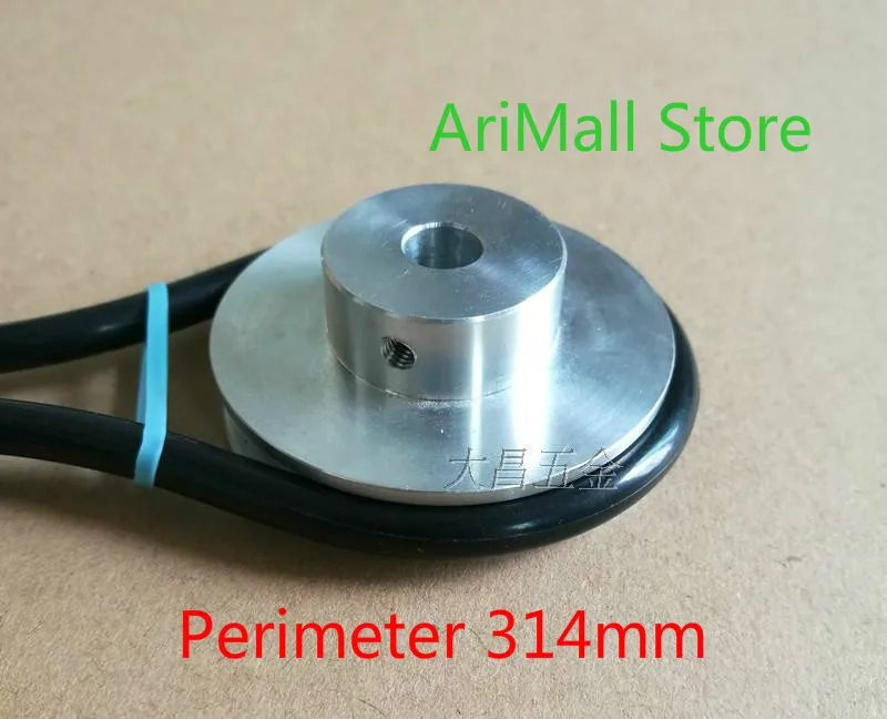 20pcs Perimeter314mm Rubber circular belt pulley, round belt pulley