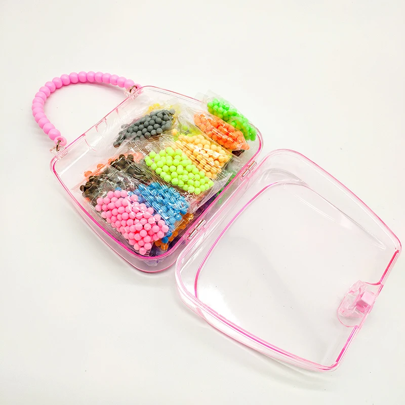 Новый 20 цветов Подарочная коробка посылка aquabeads DIY Дети Аква Вода бусины спрей
