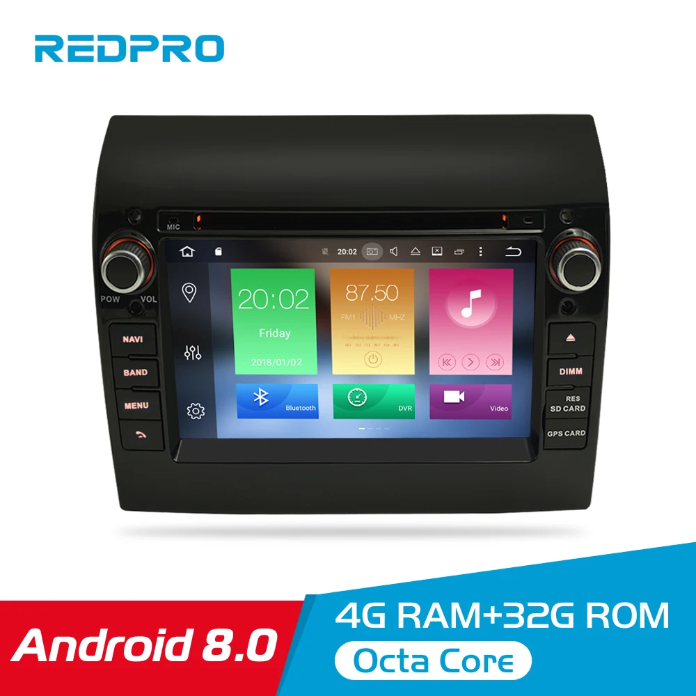

4GRAM Android 9.0 Car DVD Player For Fiat Ducato CITROEN Jumper PEUGEOT Boxer GPS Autoradio Stereo Multimedia Octa Core headunit