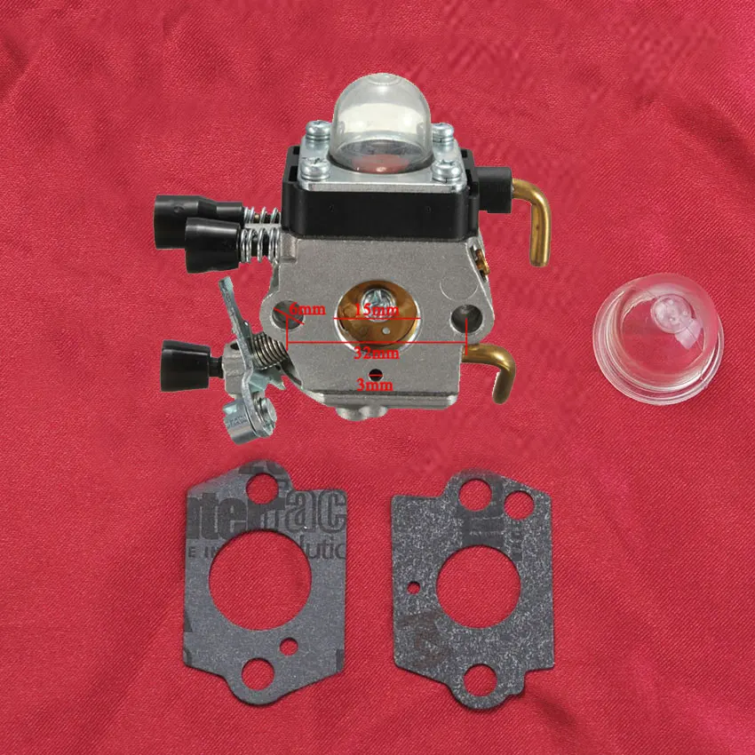 

Carburetor Gasket Bulb For Stihl FS38 HS45 FS45 FS46 FS55 FC55 FS55EZ KM55 Carb