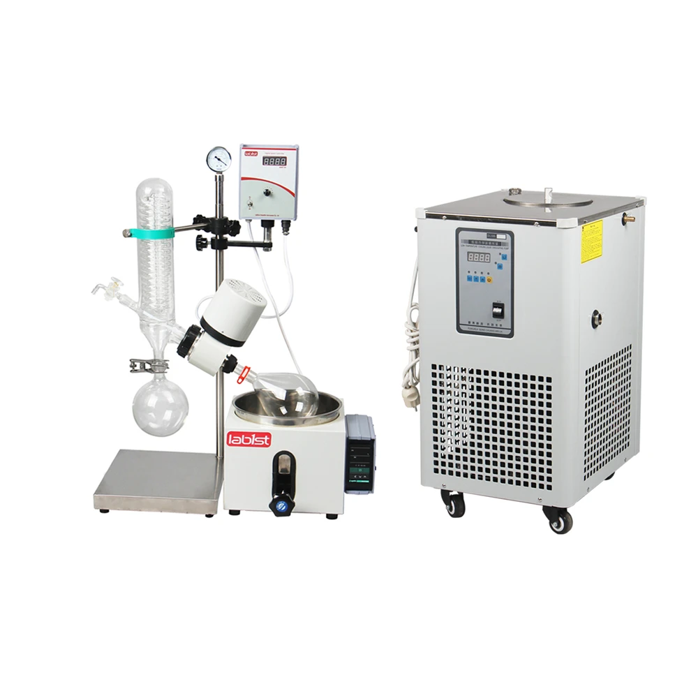 

2L Hand Lift Rotary Evaporator with Chilling Circulator