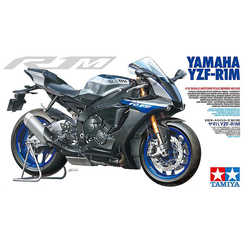 1/12 TAMIYA 14133 YAMAHA YZF-R1M модель хобби