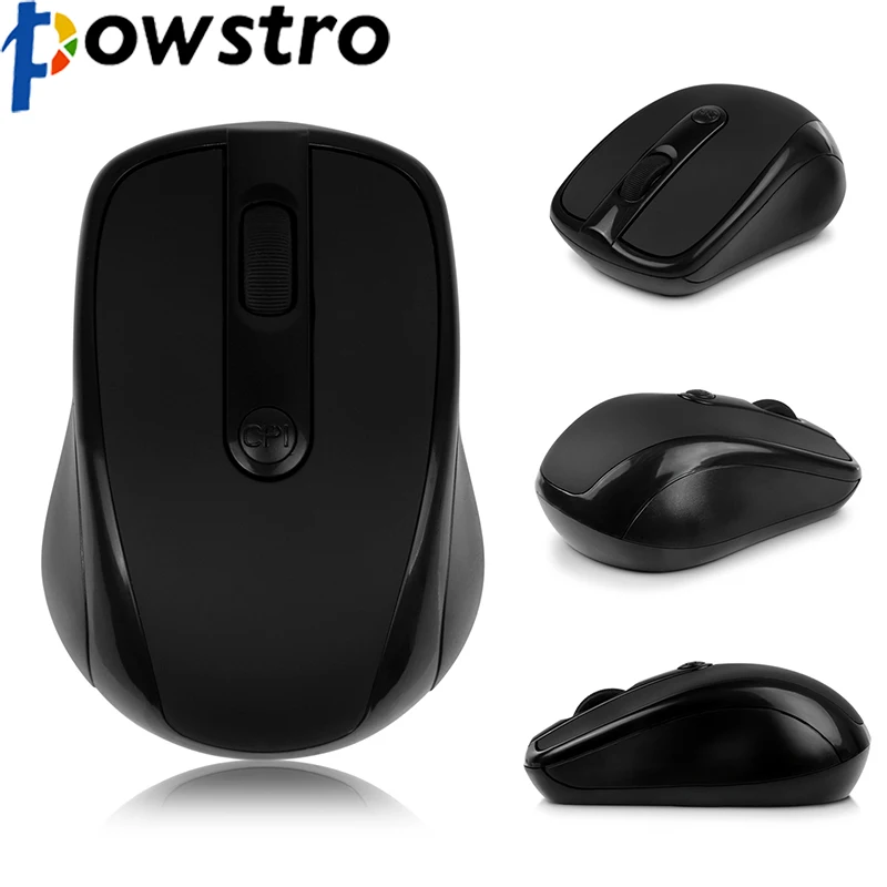 

POWSTRO K Mini Small USB Wireless Mouse Optical 1000 DPI Wireless Mice With USB Dongle for Tablet Laptop Notebook PC