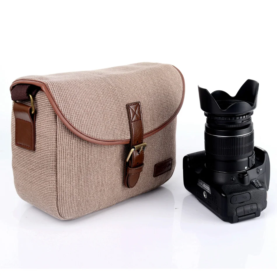Retro Canvas DSLR Camera Bag For Sony alpha A6000 A7 Mark ii iii A6500 A7S A7S II A7R A7RS RX10 II III IV V A77 Sony Bag