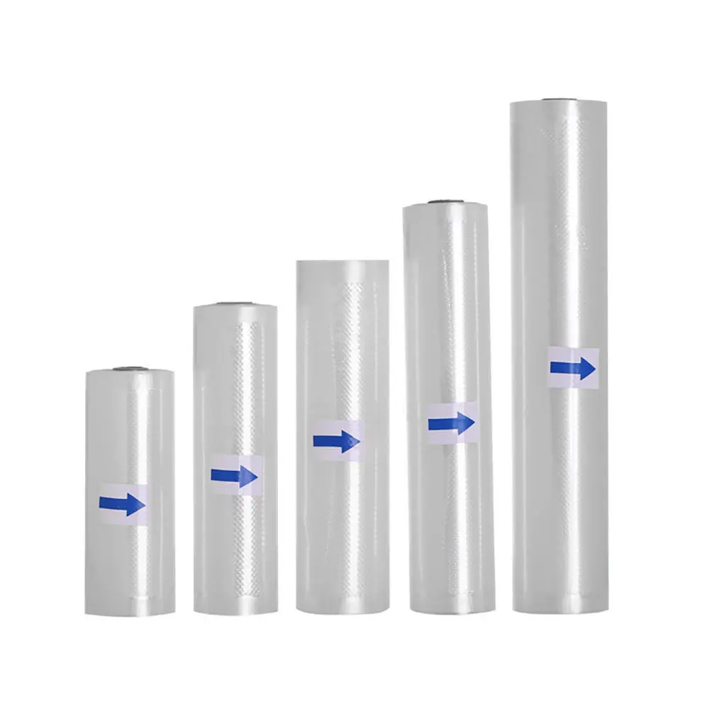 

Food Storage Saver Bags Vacuum Plastic Roll Custom Size Bags For Kitchen Vacuum Sealer To Keep Food Fresh