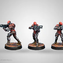 [Loong Way Miniatures] Corvus Belli Infinity 0519 INTRUDER, CORREGIDOR assafe COMMANDO 32 мм Металлические Миниатюрные