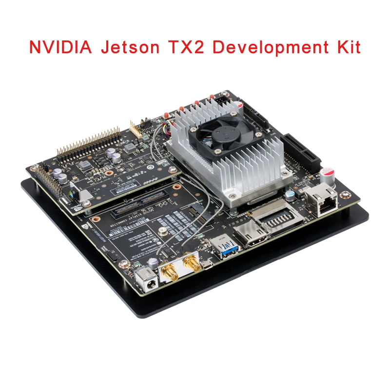 Комплект разработки NVIDIA Jetson TX2, 8 Гб 128 бит LPDDR4 32 Гб eMMC, решение AI для автономных машин