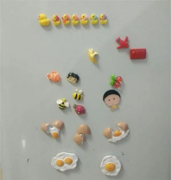 Cute Ducks Family Fridge Magnets Toys Figures 8pcs - Buyers Show 2