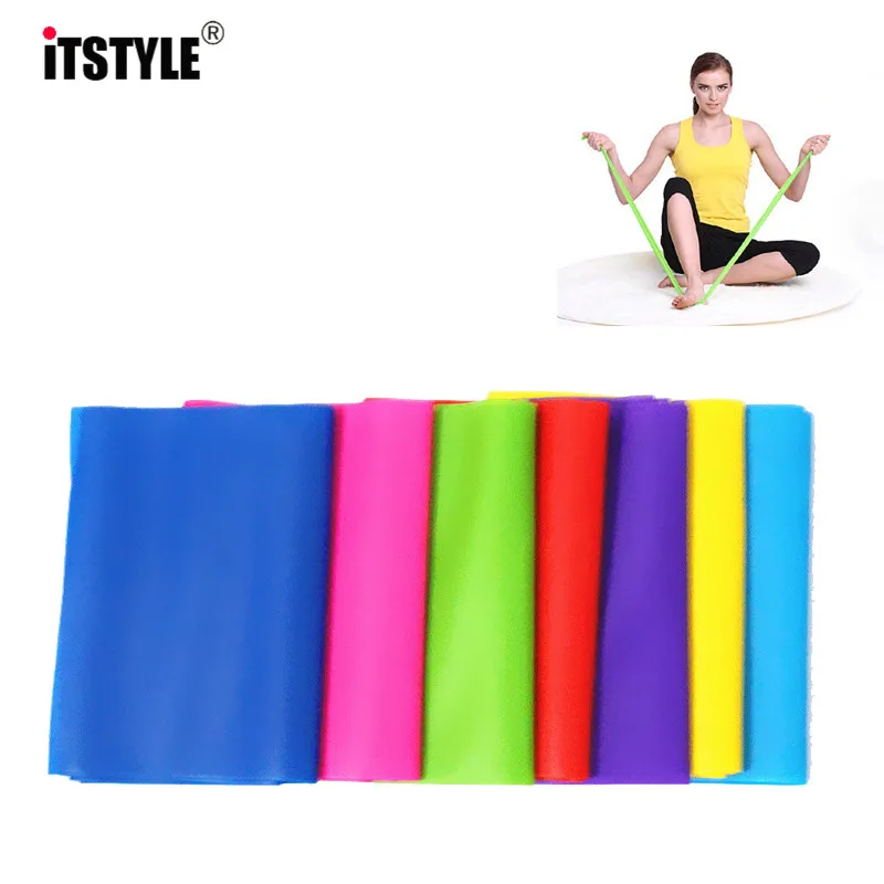 

ITSTYLE Elastic Yoga Belt Pilates Rubber Stretch Resistance Exercise Fitness yoga training Bands