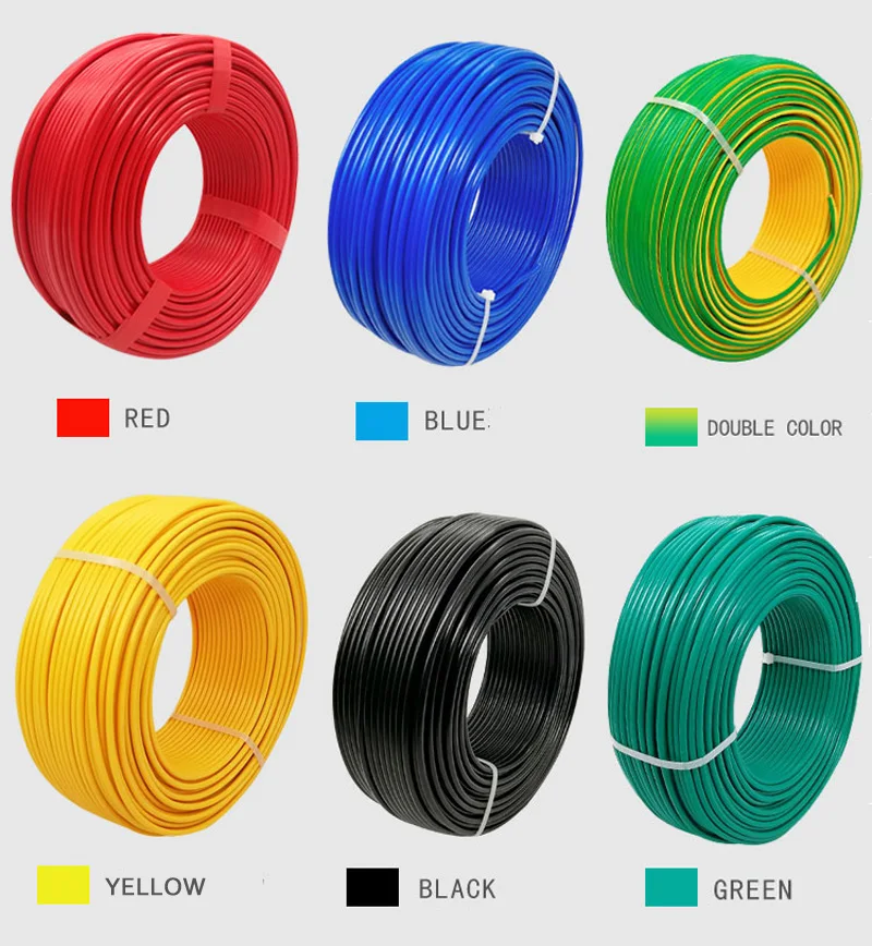 5 м/10 м/100 м провод кабель 1,5/2,5/4,0/6,0 квадратный ГБ огнестойкий вvr мягкий Медный провод для всей семьи шнур Медь ядро