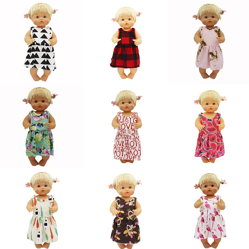 Новая мода платье Одежда для кукол Fit 42 см Nenuco кукла Nenuco su Hermanita аксессуары для кукол