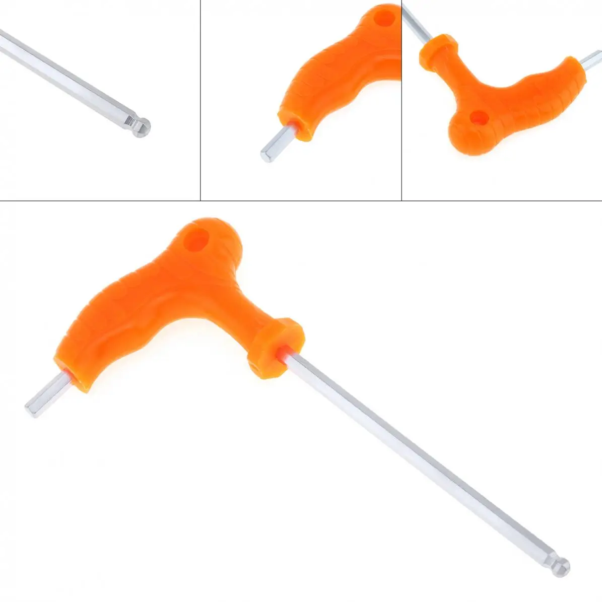 

5mm Wrench Long Arm Star Torx Allen Hex Key Wrench Spanner Hexagon T Type Wrenches Bicycle Repair Tools