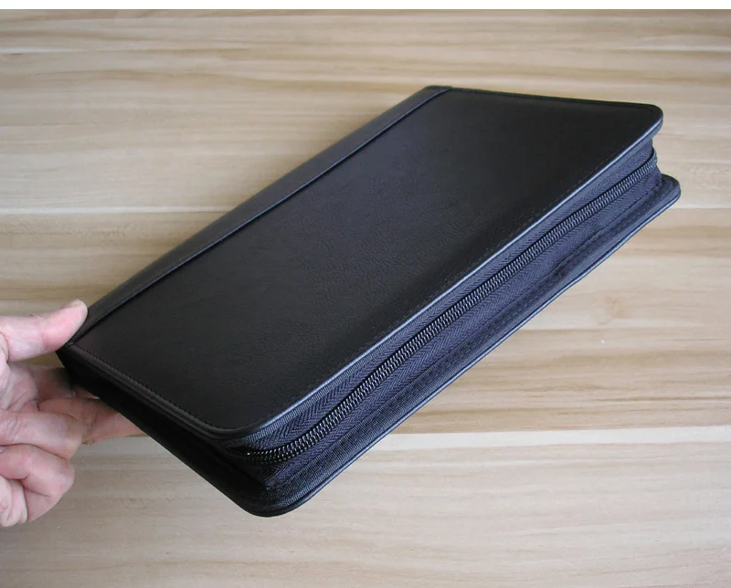Классический деловой A5 ноутбук высокого уровня искусственная кожа путешествия Журнал Планировщик повестки дня с калькулятором binder