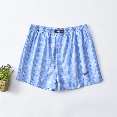 Men's pajama pants Woven cotton shorts