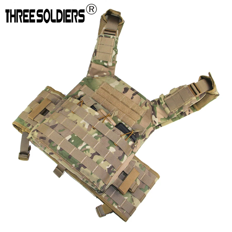 Открытый JPC Улучшенный тактический Molle жилет защитная пластина Перевозчик