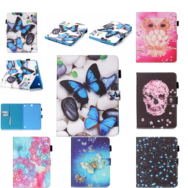 

For Samsung GALAXY Tab A 9.7 T555 T550 Protective Leather Cover Skin Case for GALAXY Tab A 9.7 Tablet Case Funda Capa Coque