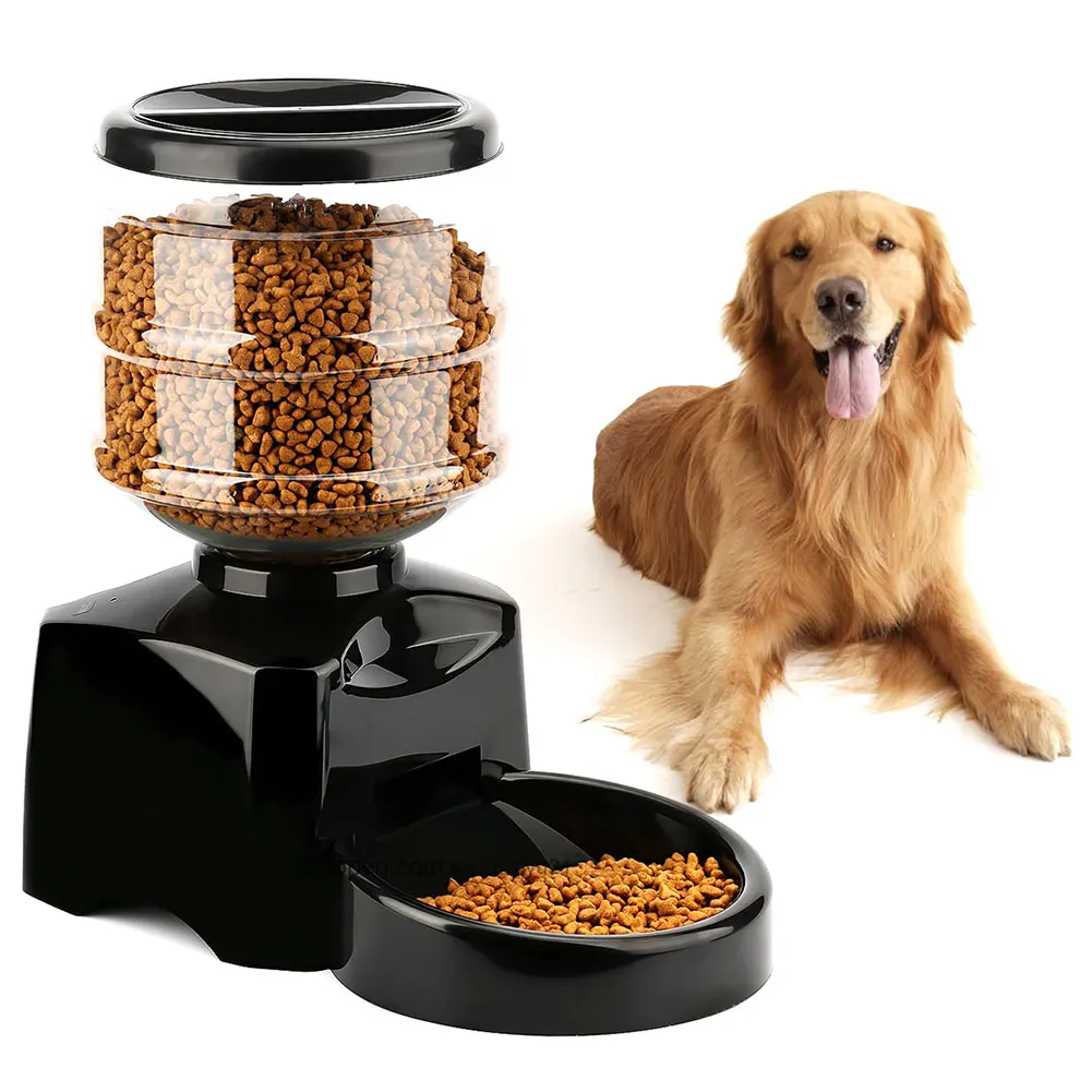 

High-capacity 5.5L Automatic Pet Feeder Electronic Digital Display Bowl Dispenser for Dog Cat Dog Supplies Hogard MY1418