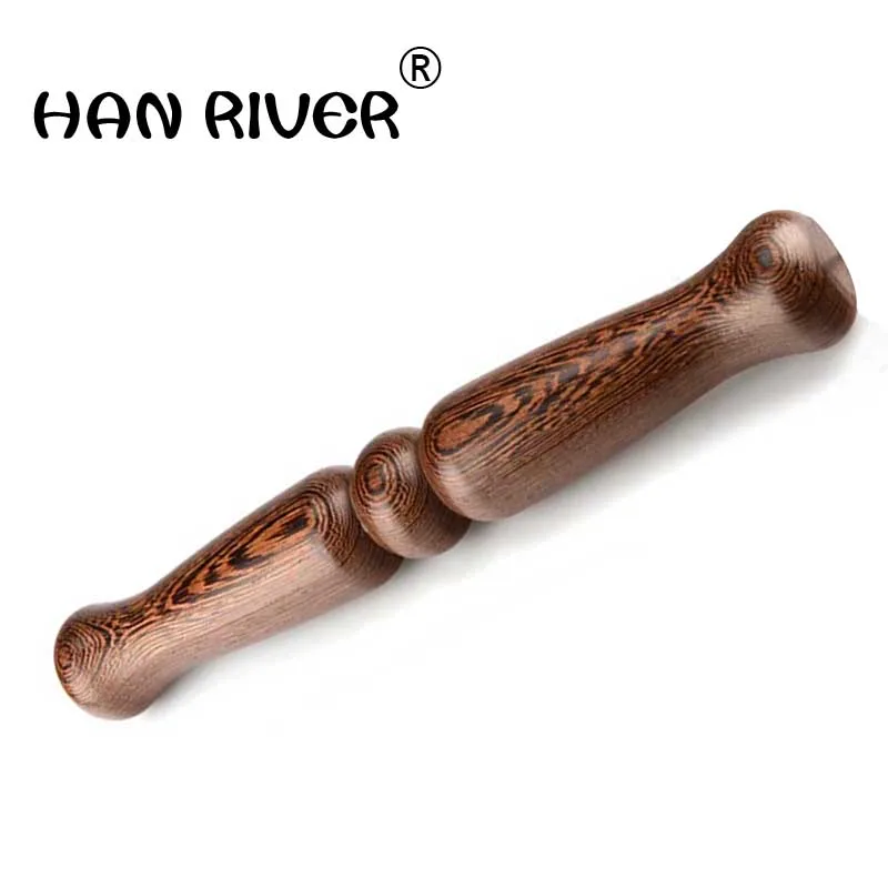Массажная палочка Tai chi Foot wenge для здоровья длинные палочки массажная из цельной