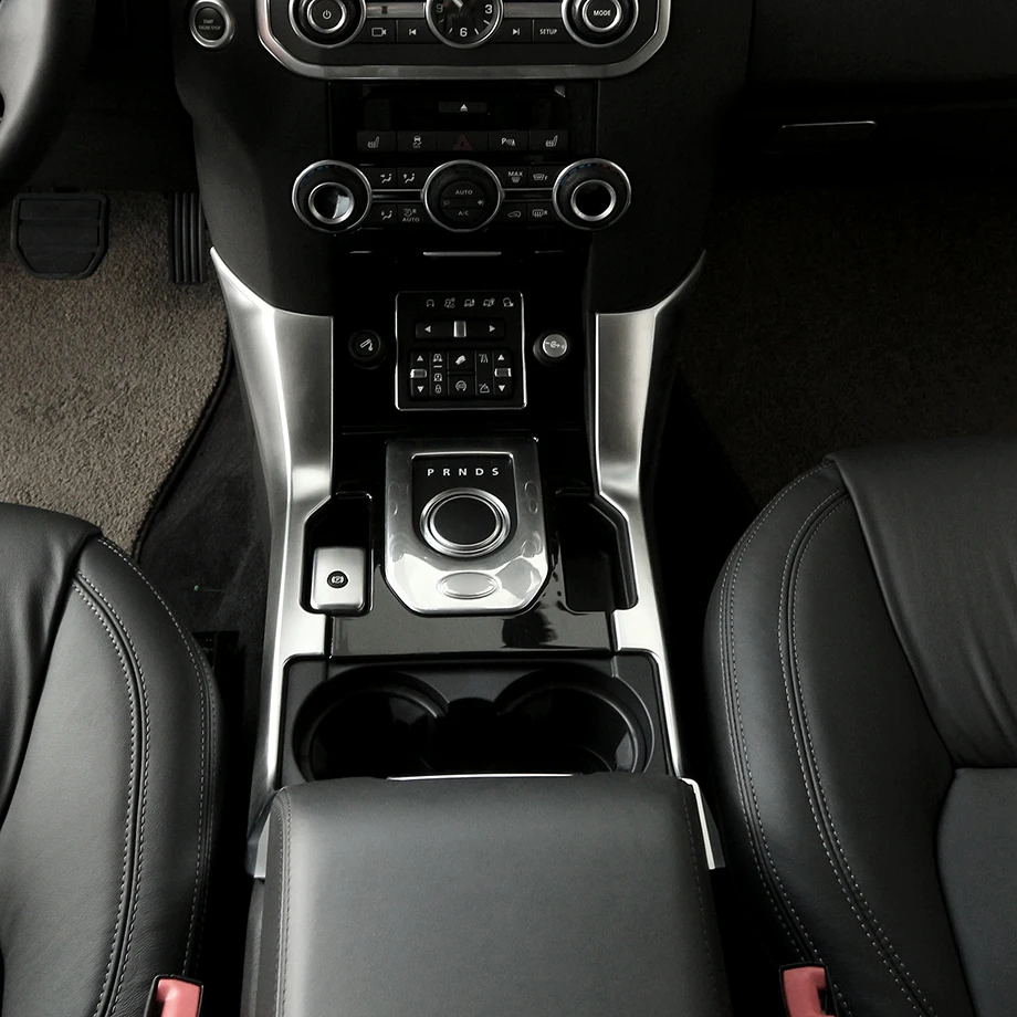 Высококачественная хромированная наклейка на панель консоли для Land Rover Discovery 4 2010