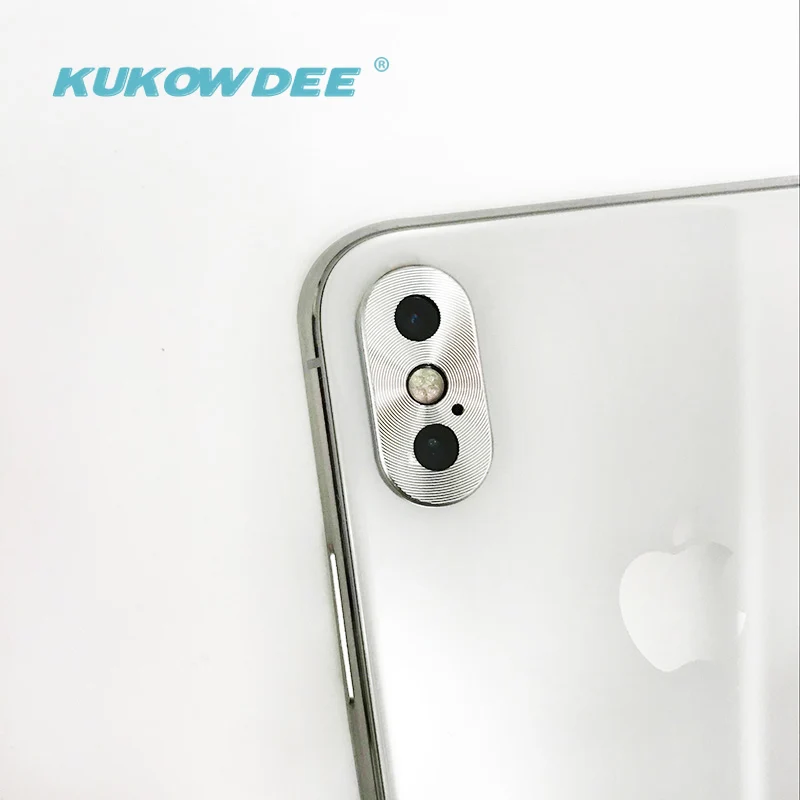 

Metal Bumper Camera Protector For iPhone 7 plus Camera Screen Lens Cover For iPhone X Back Camera Metal Case Cover XS MAX XR