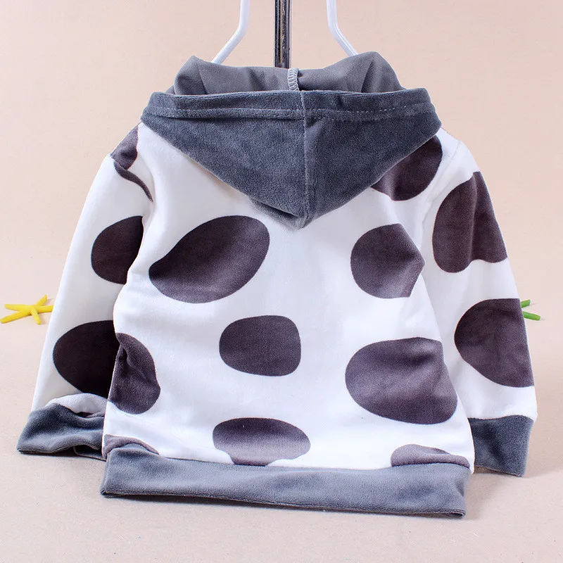 6 Tiantianhu Baby boys girls velvet children clothing set boy Cartoon hoodies pants suits newborn kids christmas costume Infantil