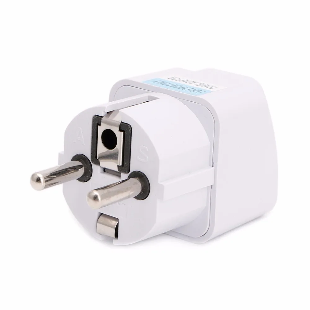 10A European EU Plug Adapter Japan China American Universal UK US AU To EU AC Travel Power Adapters Converter Electrical Charger