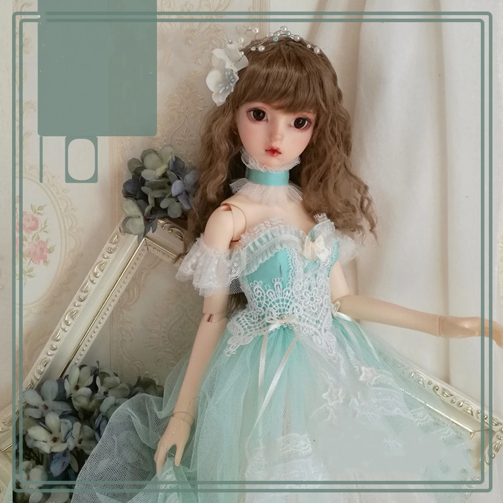 

1/3 1/4 slim sd bjd doll cloths Ball Dress for 1/3 1/4BJD Doll sd doll dress