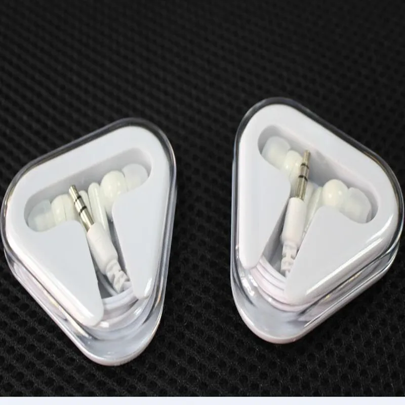 

Linhuipad wholesale Stereo gift box Mobile Earphone Computer MP3 Universal Bass Headset Earbud for School library airlines hotel