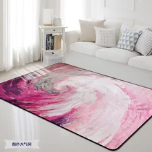 Красочный ковер для спальни, ковер в скандинавском стиле для дома, гостиной, дивана, пола, столик-мат, ковер в простом стиле, коврик для детских игр