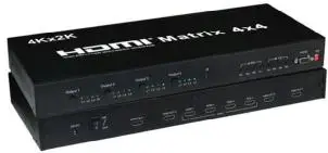 HDMI матричный 4x4, HDMI матричный, 3D, 4 К x 2 К