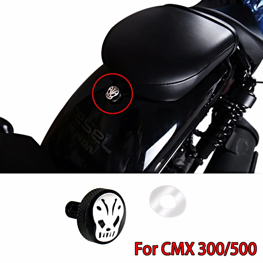 Rudyness сзади пассажирских болты для сидения Honda 2017 2020 Rebel CMX 300 500 модели|Накладки и