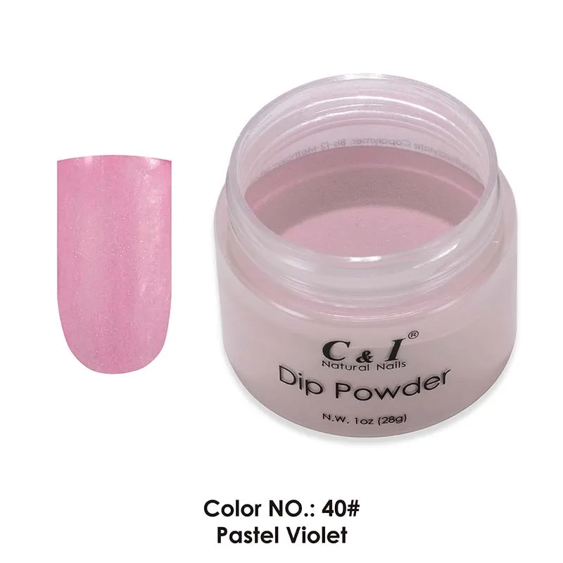 

Dipping Powder -Color NO.40# Pastel Violet -Purple Color System -28g Nail Dipping & Dip Manicure