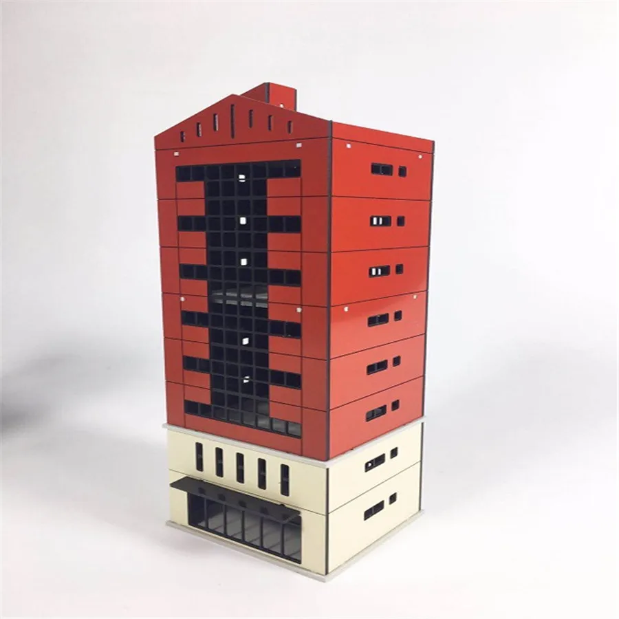 architecture model n scale building model05