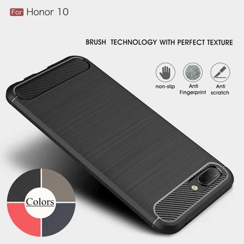 

Case for Huawei Honor 10 / Honor 10 Lite TPU Silicone Case Ultra-thin Soft Cover Matte Feel Phone Case Rugged Armor Case
