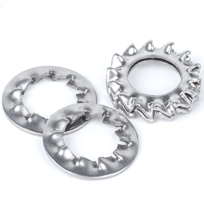 Internal/external Tooth Lock Washer Metric Star Washer M3 M4 M5 M6 M8