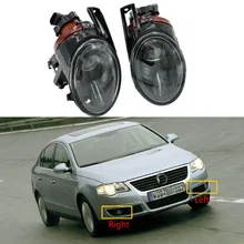 New Car Light Per VW Passat B6 3C 2006 2007 2008 2009 2010 2011 Auto-styling Anteriore Alogena Luce di Nebbia Della Luce di Nebbia Con Lente Convessa