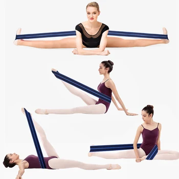 

Child adult dance soft opening stretch band word horse split hip presser stretch stretch band flexibility exercise elastic band