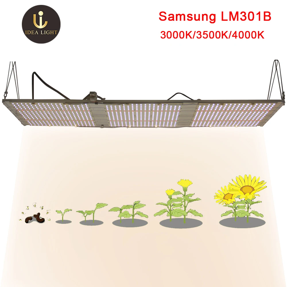 

led grow light quantum board Samsung LM301B LED Full spectrum 120w 240w 320w samsung 3500K 660nm,Veg/Bloom state Meanwell driver